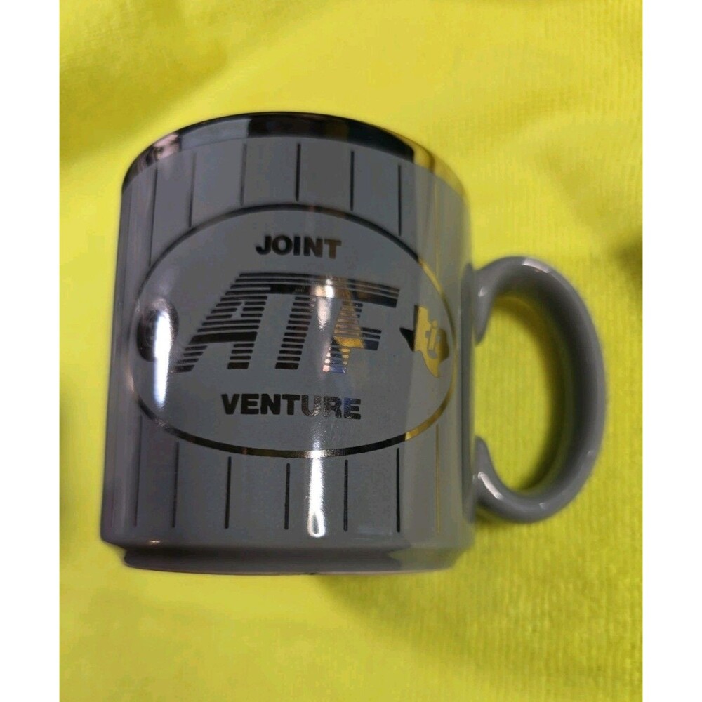 Vintage Westinghouse ATF Joint Venture Gray Coffee Mug Made in England